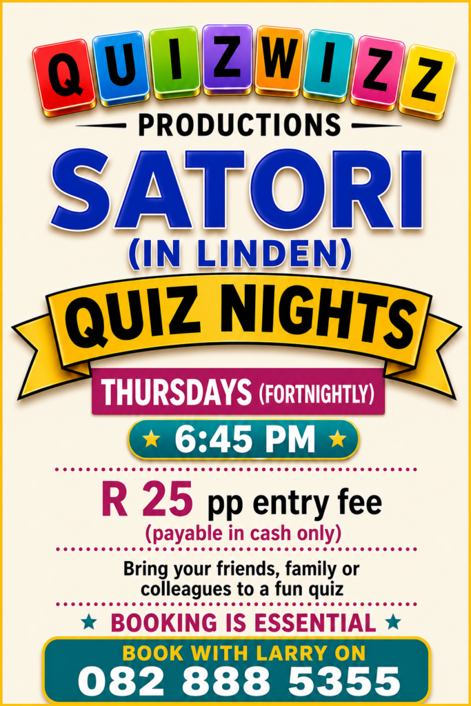SATORI (LINDEN)- FORTNIGHTLY ON THURSDAY bfbdf668 7da7 4f3f b6ec 362b3fe0e303